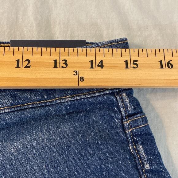 NWT Gap High Rise Ankle Flare Jeans Size 6 Medium Indigo - Picture 4 of 6